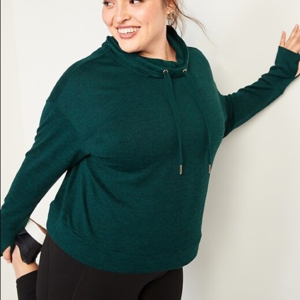 Old Navy sweater-knit pullover hoodie